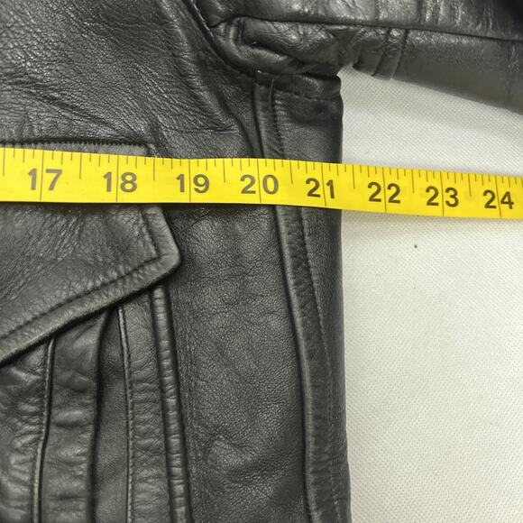 Guide Master Leather Jacket Wolf Outerwear Horse hide Biker Vintage 50s MENS - Picture 15 of 16